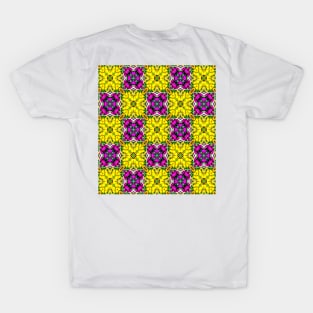 Colorful tulip bouquet pattern. T-Shirt